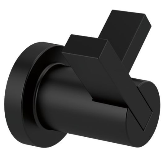 Brizo Litze® Matte Black Double Robe Hook-0