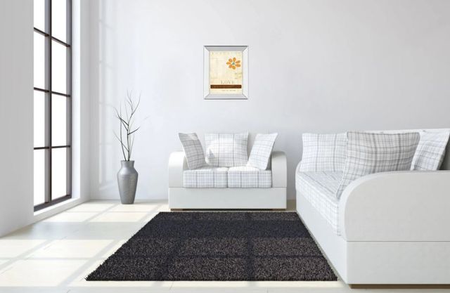Classy Art Let Love Bloom by Mollie B Mirror Mirror Framed Wall Art-2