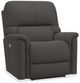 La-Z-Boy® Turner Charcoal Leather Power Rocking Recliner-0