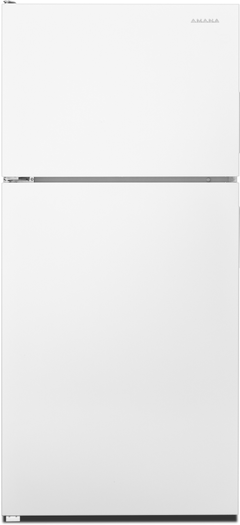 Amana® 30 in. 18.2 Cu. Ft. White Top Freezer Refrigerator