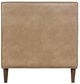Jofran Inc. Ruston Buff Banquette One Seater-3