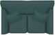 La-Z Boy® Dixie Teal Loveseat-1