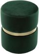 TOV Furniture Yamma Forest Green Velvet Ottoman-2