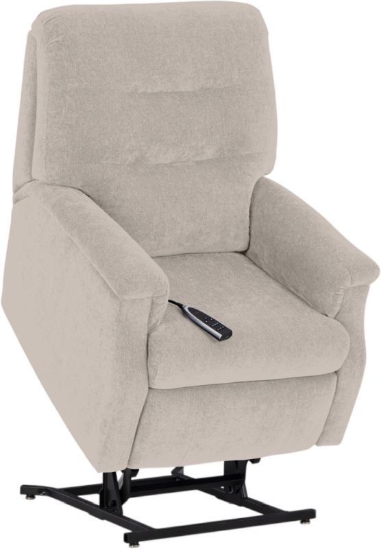 HomeStretch Barbara Jean Stone Power Recliner Lift Chair-1