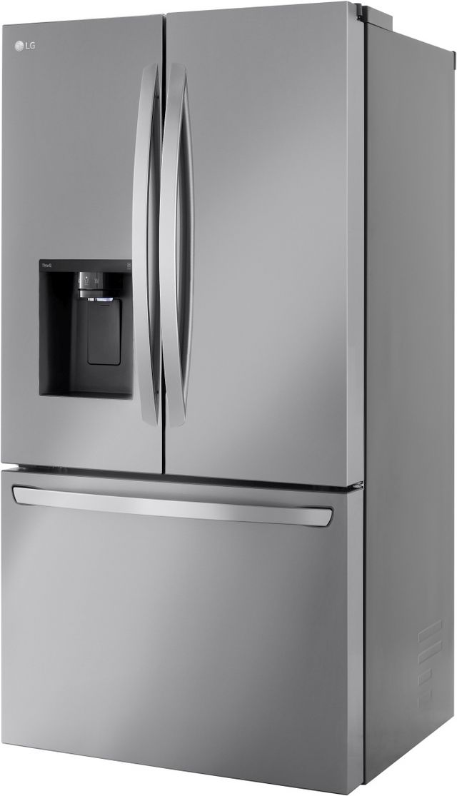 LG 36 in. 25.5 Cu. Ft. PrintProof™ Stainless Steel Counter-Depth French Door Refrigerator-2