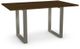 Amisco Customizable Burton 60" Walnut Veneer Table-0