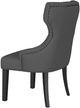 Coaster® Baney Black/Gray Upholstered Dining Side Chair-4