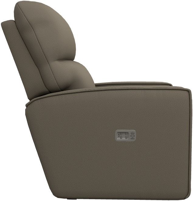 La-Z-Boy® Maddox Fossil Power Wall Recliner with Headrest and Lumbar-2