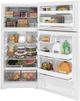 GE® 28" 15.6 Cu. Ft. White Top Freezer Refrigerator-3