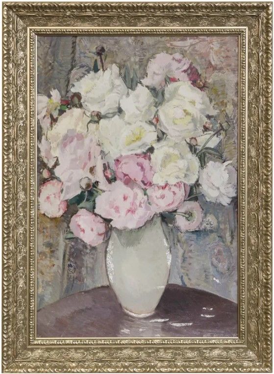 Stylecraft Pink & White Roses Wall Art-0