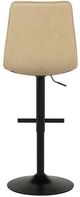 Coaster® Eldridge Coffee Tan Upholstered Adjustable Bar Stool-5