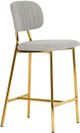 TOV Furniture Ariana Gray Set of 2 Counter Stool-4