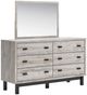 Benchcraft® Vessalli Gray Dresser with Mirror-0