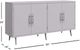 Jofran Inc. Colhane Washed 4-Door Accent Cabinet-2