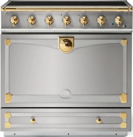 La Cornue CornuFé 90 Albertine 36" Stainless Steel Pro Style Induction Range-0
