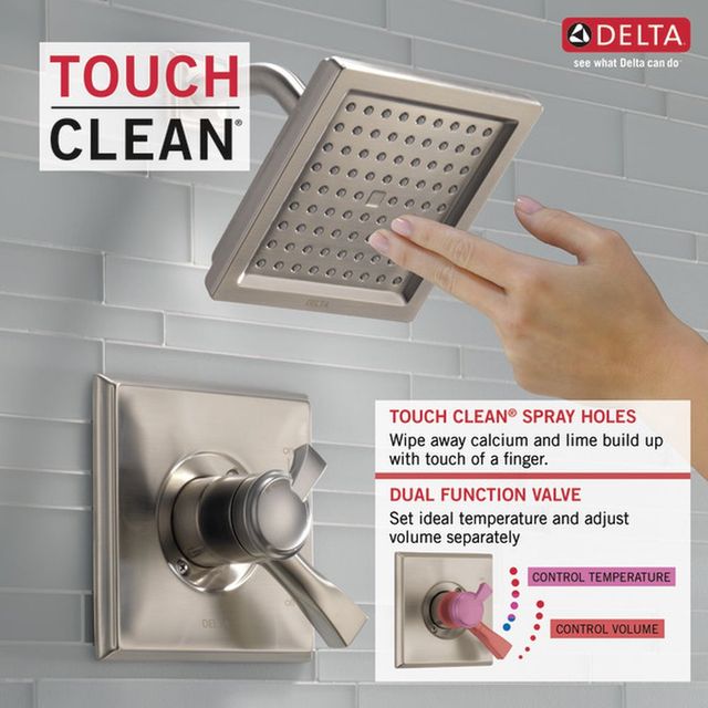 Delta Dryden® Monitor® 17 Series Stainless Shower Trim-1