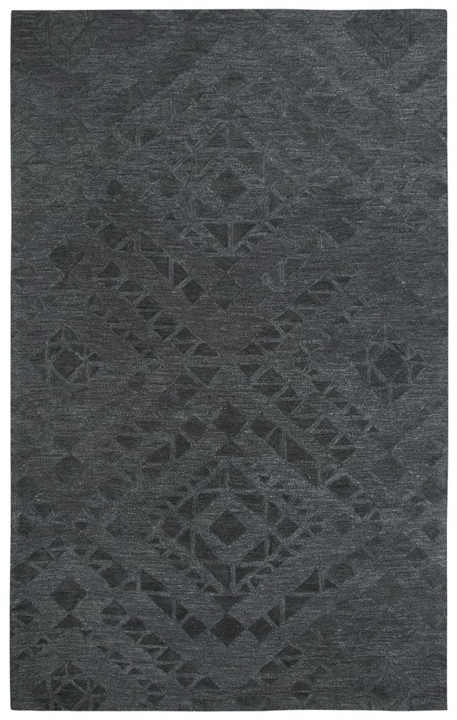 Rizzy Home Fifth Avenue Dark Gray 8' x 10' Rug-0