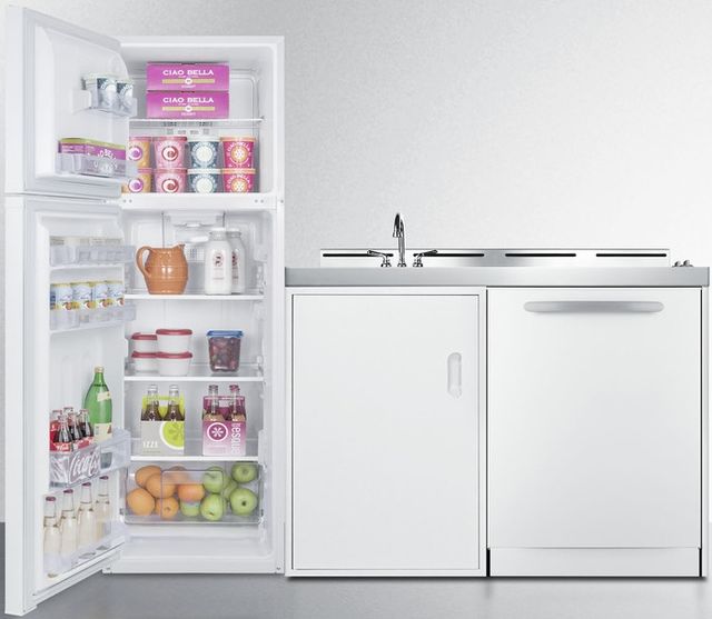 Summit® 71" White All-In-One Kitchenette-2