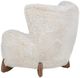 Classic Home Riya Vanilla Accent Chair-3