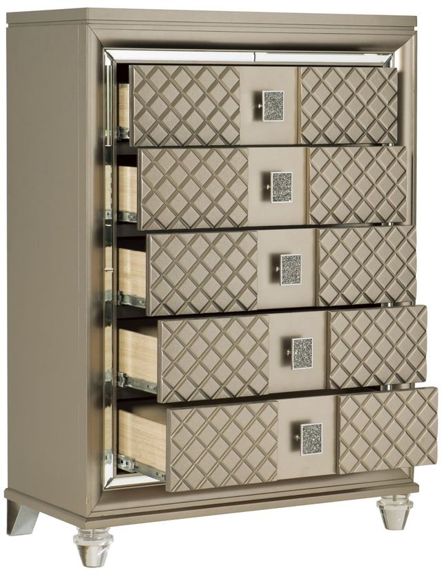 Mazin Furniture Loudon Champagne Chest-1