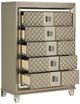 Mazin Furniture Loudon Champagne Chest-1