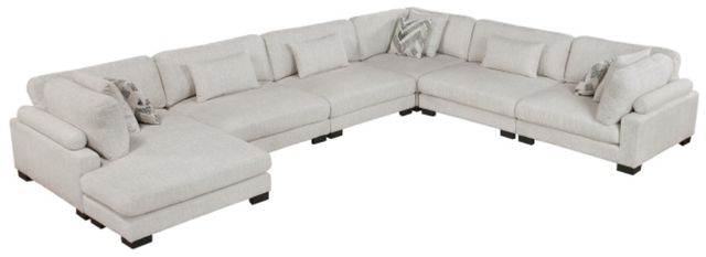 Homelegance® Tinley 6-Piece Beige Modular Sectional and Chaise-0