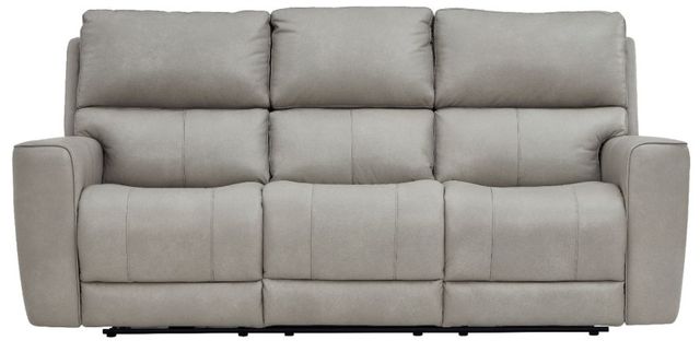 Leather Italia™ Cambria Ladero Cement Power Reclining Sofa-1