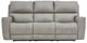 Leather Italia™ Cambria Ladero Cement Power Reclining Sofa-1