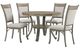 Powell® Franklin 5-Piece Beige/Pewter Dining Set-0
