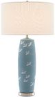 Currey & Company Sylph Off-White/Pastel Blue Table Lamp-1