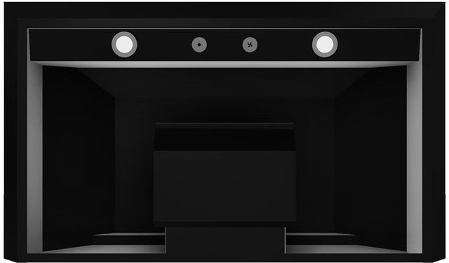 Vent-A-Hood® 36" Black Euro Style Wall Mounted Range Hood-2