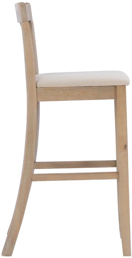 Linon Torino Gray Wash Bar Stool-3