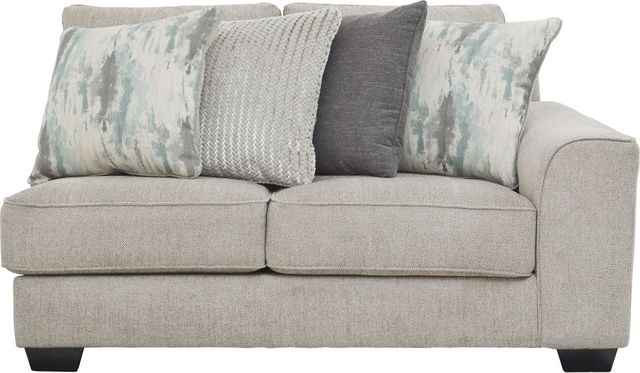 Benchcraft® Ardsley 3-Piece Pewter 106" L-Shape Sectional-3