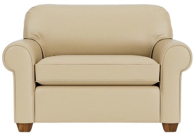 Flexsteel® Customizable Thornton Leather Chair and a Half-2