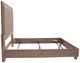 Michael Amini® Hudson Ferry Autumn Bronze/Driftwood California King Upholstered Panel Bed-3