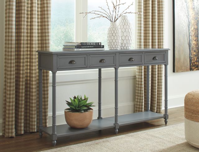 Signature Design by Ashley® Eirdale Gray Console Sofa Table-4