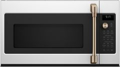 Café™ 1.7 Cu. Ft. Matte White Over The Range Microwave