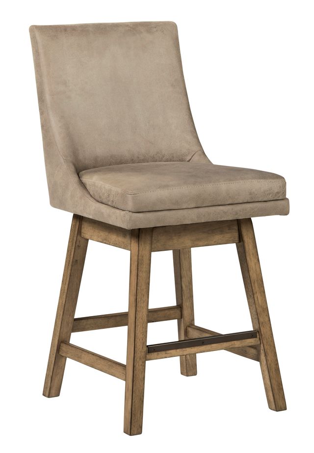Signature Design by Ashley® Tallenger 2-Piece Beige Bar Stool Set-1