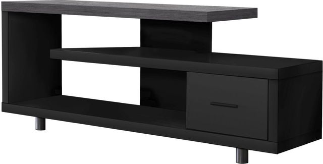 Monarch Specialties Inc. Black/Grey TV Stand-2