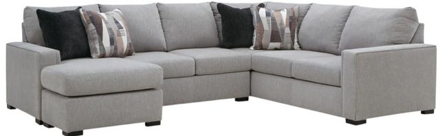 Benchcraft® Lakepoint 2-Piece Nickel Left-Arm Facing Sectional and Chaise-0
