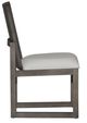 Liberty Furniture Modern Farmhouse Dark Gray Panel Back Side Chair - Set of 2-1