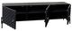 StyleCraft Satin Black TV Console-1