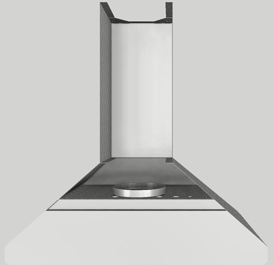 Vent-A-Hood® 36" Stainless Steel Wall Mounted Range Hood-3