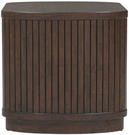 Signature Design by Ashley® Korestone Dark Brown Square End Table-2