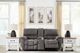 Signature Design by Ashley® Hadrian Pike Galaxy Power Reclining Loveseat with Console and Adjustable Headrest-3
