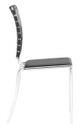 Zuo® Criss Cross Black Dining Chair-2