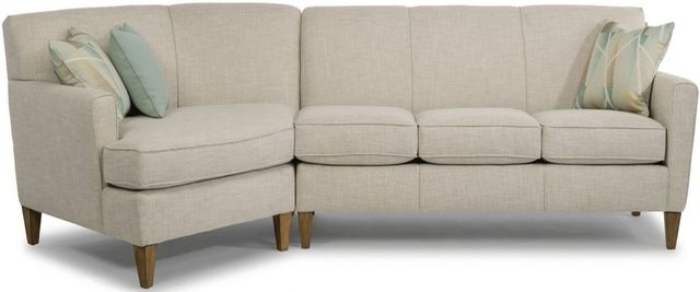 Flexsteel® Digby 2-Piece Gray Sectional Set-0