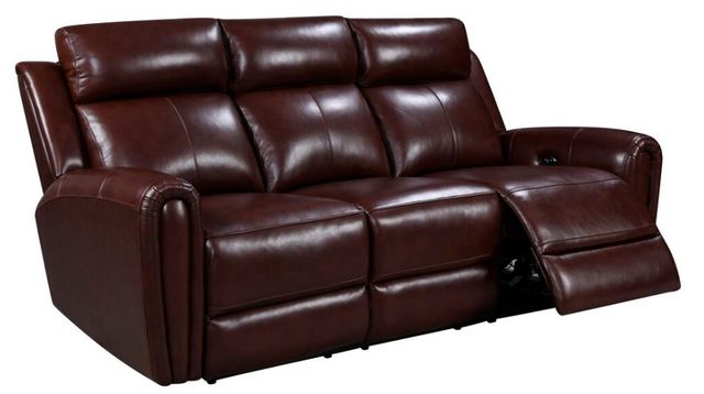 Leather Italia™ Royce Jonathan Brown Power Reclining Sofa