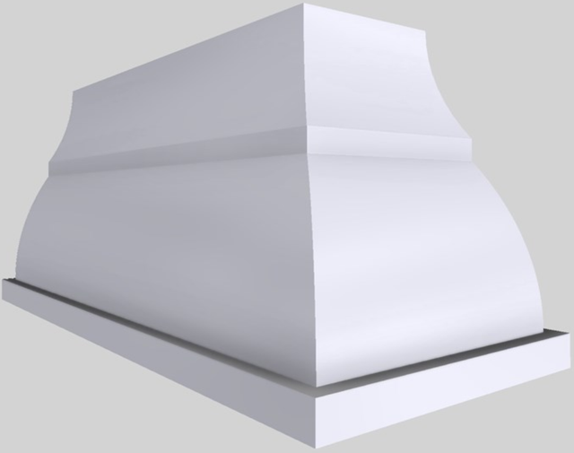 Vent-A-Hood® Designer Series 66" White Island Range Hood-3