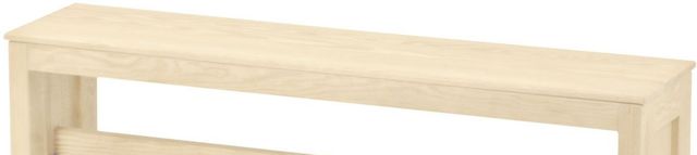 Crate Designs™ Furniture Unfinished Wood Top Bench-1